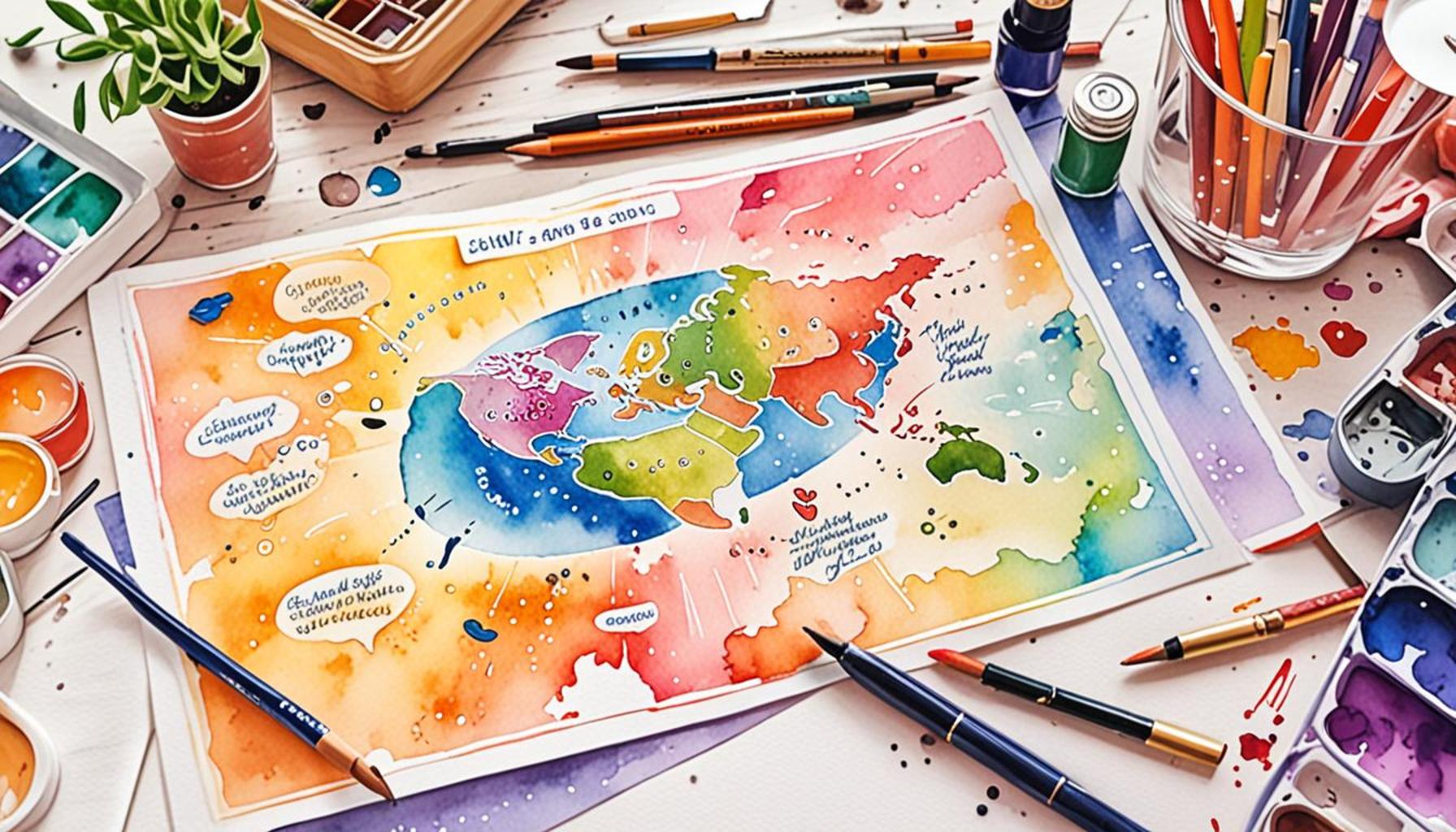 Creating a Daily Affirmations Map for Personal Success