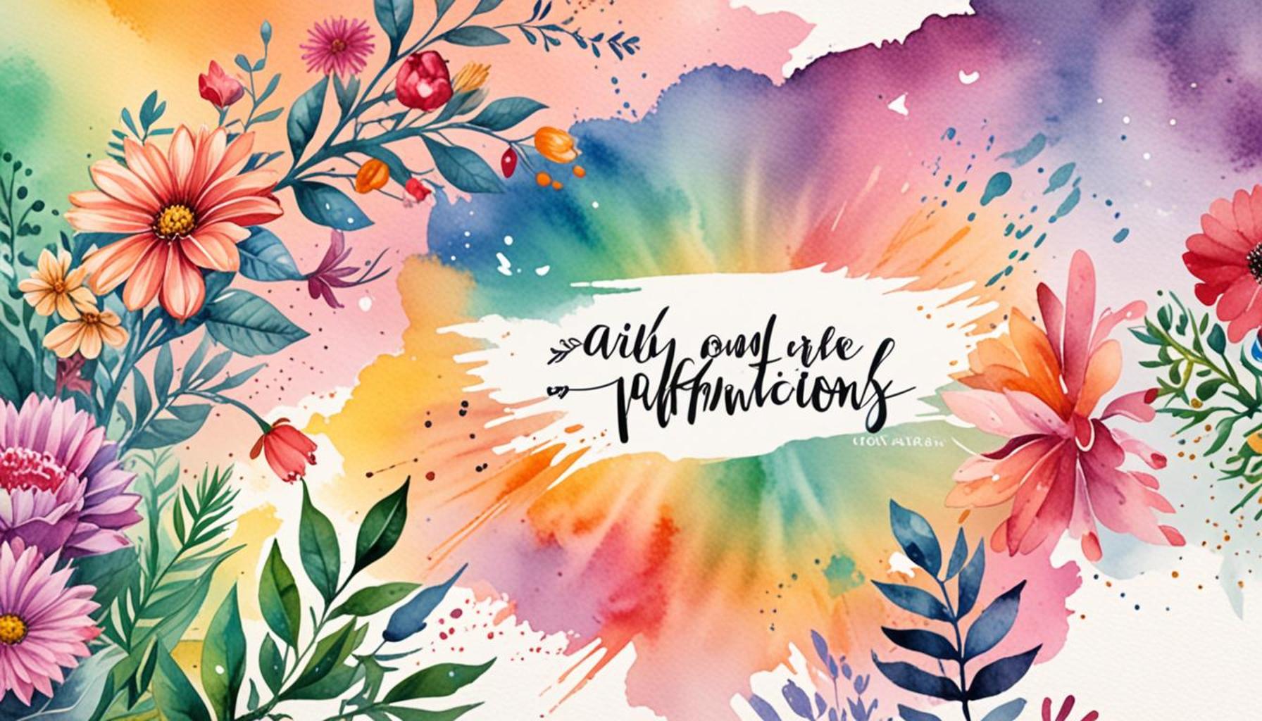 Mindfulness through affirmations?>