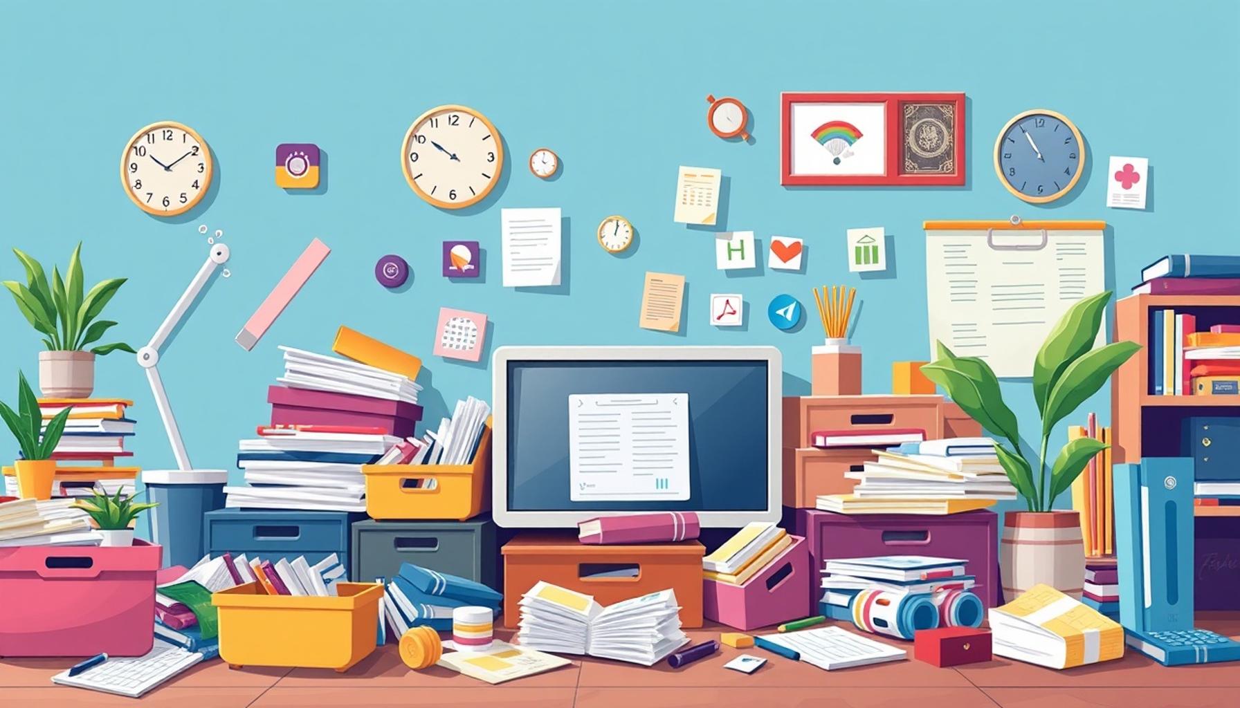 Digital Clutter Reduction: How to Organize Files and Virtual Spaces